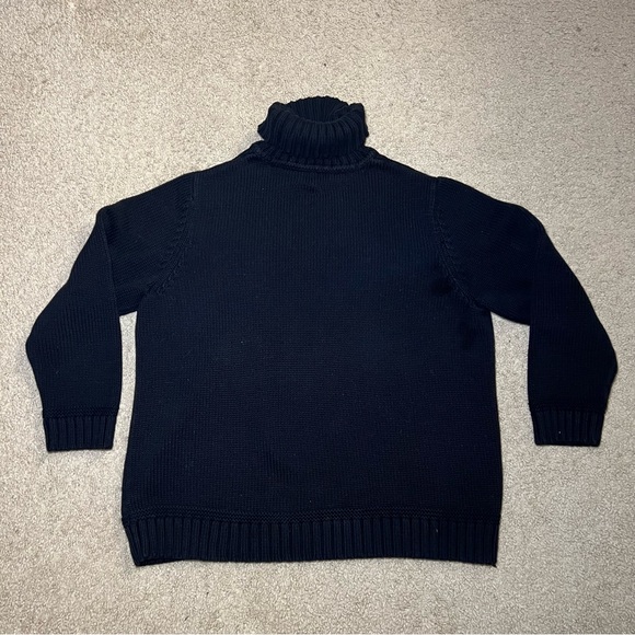 Black Ralph Lauren Turtleneck Sweater - Picture 3 of 3